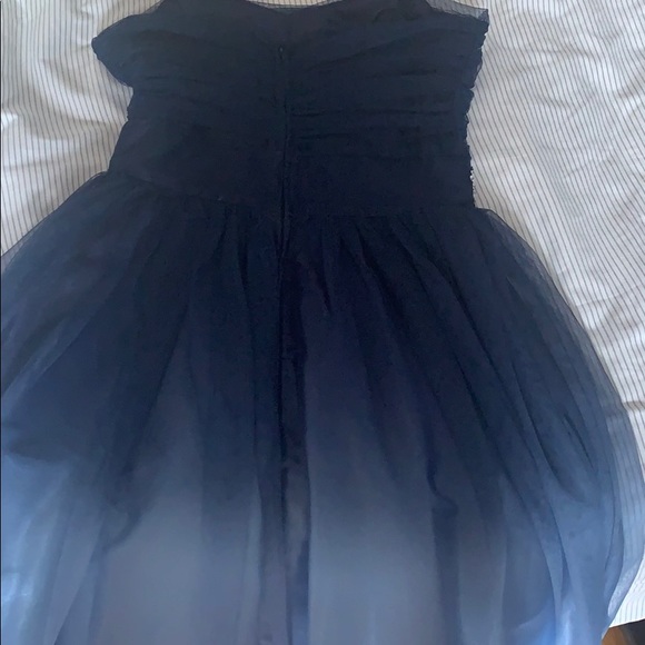semi formal blue ombré dress - Picture 2 of 3